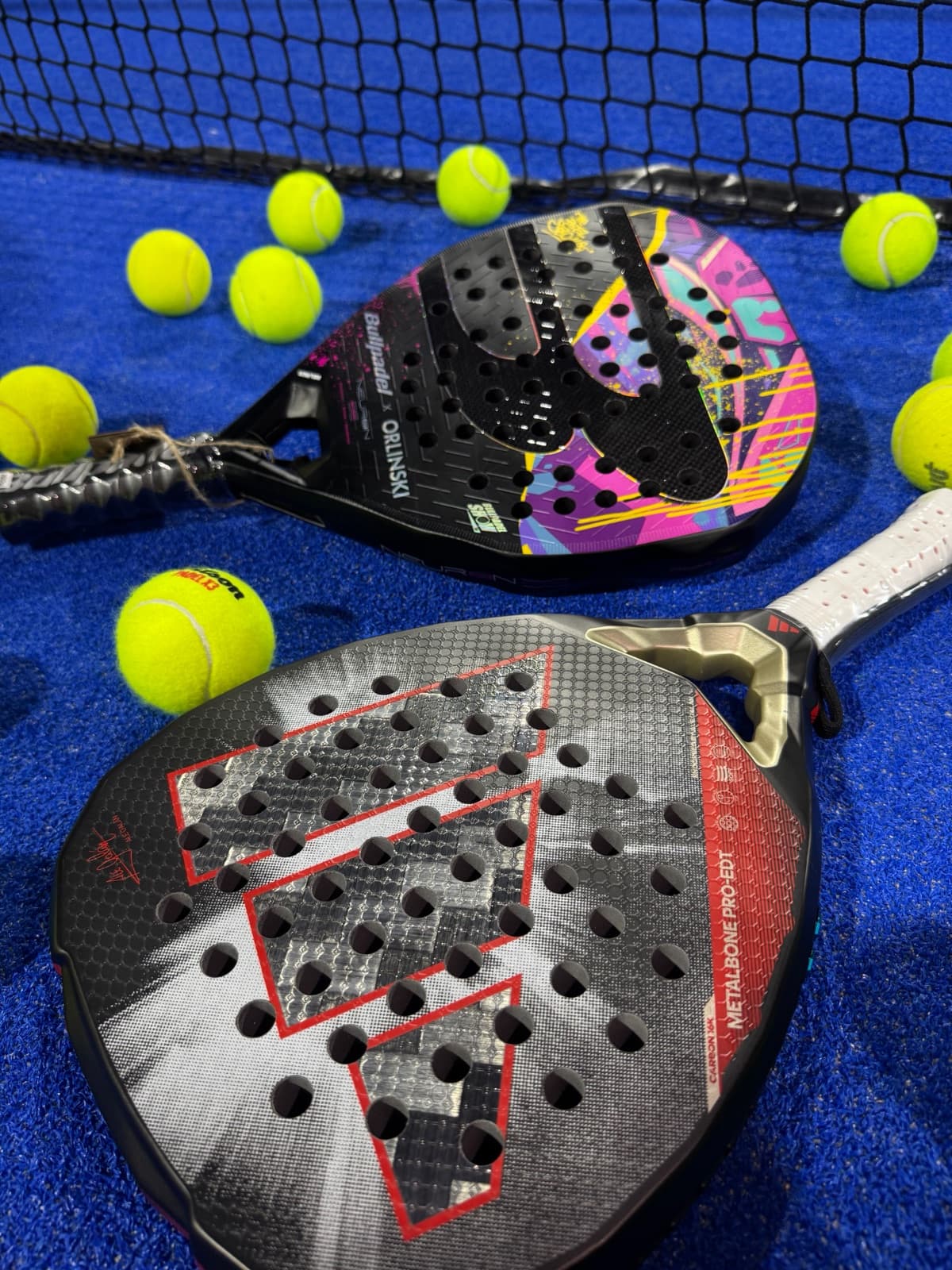 Bullpadel Orlinski édition limitée 1000 exemplaires - metalbone édition limitée Ale galan