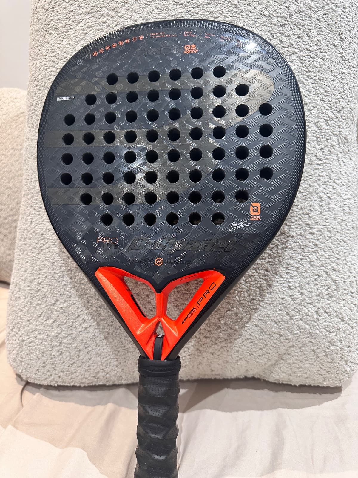 Bullpadel Hack 03 Hybrid 2024 Paquito Navarro